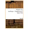 Histoire des naufrages. Tome 38, supplément 2 (Éd.1789)