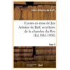 Euvres en rime de Jan Antoine de Baïf, secrétaire de le chambre du Roy...