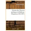 Extraits des Oeuvres poétiques de Boileau-Despréaux (Éd.1887)