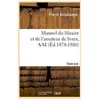 Hachette Bnf Manuel du libraire et de l'amateur de livres : supplement. tome 1, a-m (ed.1878-1880)