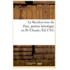 Le Rendez-vous du Parc, poëme hérotique en IV. Chants