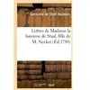 Lettres de Madame la baronne de Staal, fille de M. Necker
