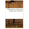 Petits poèmes érotiques du XVIIIe siècle