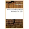 Poésies complètes de Arsène Houssaye (Éd.1850)