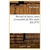 Recueil de farces, soties et moralités du XVe siècle (Éd.1876)