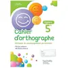 ISBN Cahier d'orthographe cycle 4 / 5e - éd. 2016
