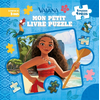 VAIANA - Mon Petit Livre Puzzle - 5 puzzles 9 pièces - Disney Princesses