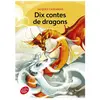 Livre de Poche Jeunesse Dix contes de dragons Jacques Cassabois
