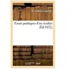 Essais poétiques d'un écolier
