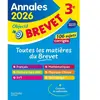Hachette Education Annales Brevet 2026 - Tout-en-un 3e - sujets et corrigés broché