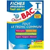 ISBN Objectif BAC Fiches détachables enseignements communs Terminale