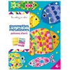 Deux Coqs d'or Gommettes métallisées poissons d'avril - pochette avec accessoires NED