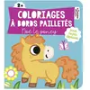Deux Coqs D'or Coloriages à bords pailletés  - Noé le poney Mélanie Grandgirard (Illustration)