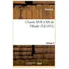 Notes sur le XIXe chant de l'Iliade