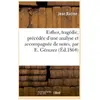 Hachette Bnf Esther, tragédie de Jean Racine, précédée d'une analyse et accompagnée de notes, par E. Géruzez,...