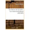 Les drames de la justice. Les crimes de la plume