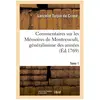 Hachette Bnf Commentaires sur les Mémoires de Montecuculi, généralissime des armées Tome 1