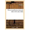 Hachette Bnf Oeuvre posthume. Journal, 1801-1814