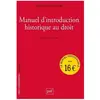 Puf Manuel d'introduction historique au droit