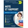 Dunod Note et Rapport - Méthode et Sujets corrigés - Catégories A et B - 2021