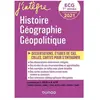 Dunod ECG 1 : histoire, géographie, géopolitique - 50 fiches et dissertations