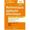 Dunod Mathématiques Appliquées Informatique Ecg 1 - Questions Et Méthodes
