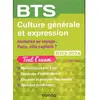 Dunod BTS Culture générale et Expression 2023-2024 Céline Vassas (Auteur)