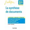 Dunod La Synthèse De Documents Ecg-Ect 1re Et 2e Années - Réussir L'épreuve