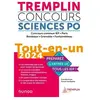 Dunod Tremplin Concours Sciences Po Tout-en-un 2024 broché