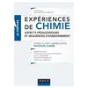 Dunod Expériences de chimie - Aspects pédagogiques et séquences d'ense...