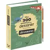 Editions 365 Mes 300 modèles à dessiner en pas à pas spécial dinosaures - Dessins étape par étape