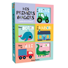 1 2 3 Soleil Mes premiers imagiers - 6 petits livres texturés (Coffret)