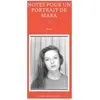 Books on Demand Notes pour un portrait de Mara
