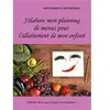 J'élabore mon planning de menus pour l'allaitement de mon enfant