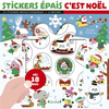 Grund Stickers épais : c'est Noël