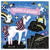 GRUND JEUNESSE Pochette Cartes à gratter - Licornes et chevaux