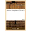 OEuvres complètes. Tome 1