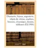 Diamants, bijoux, argenterie, objets de vitrine, marbres, bronzes, cér...