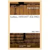 Lettres, 1850-1857. Tome I. Partie 2