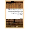 Musée littéraire, choix de littérature contemporaine française et étra...