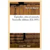 Hachette Bnf Épisodes, sites et sonnets. Nouvelle édition