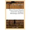 Hachette Bnf Fleurs d'ennui. Pasquala Ivanovitch. Voyage au Monténégro