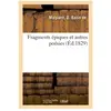 Fragments épiques et autres poésies