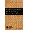 L'harmattan Les transformations du verbe être par temps de pluie
