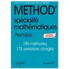 Ellipses Spécialité Mathématiques - Première - nouveaux programmes (Méthodix)