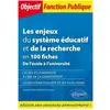 Ellipses Les enjeux du système éducatif et de la recherche en 100 fich...