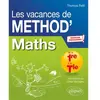 Ellipses Mathématiques De La Première À La Terminal Les Vacances De Méthod