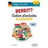 Ellipses Allemand Collège 6e, 5e, 4e, 3e Bereit? - Cahier D'activités A1-A2
