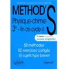 Ellipses Méthod's Physique-Chimie 3e - 58 Méthodes, 82 Exercices Corrigés