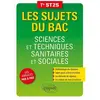 Ellipses Sciences et techniques sanitaires et sociales - Terminale ST2S